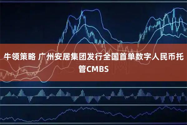 牛领策略 广州安居集团发行全国首单数字人民币托管CMBS
